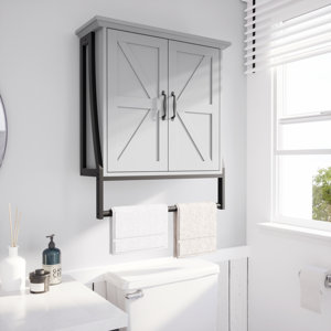 Gracie Oaks Tyresse Bathroom Cabinet Wall Mounted, Bathroom Wall ...